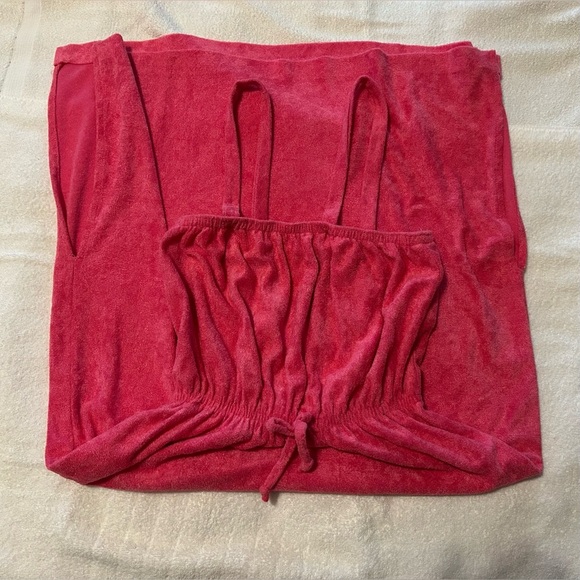Vintage towel dress pink - Picture 3 of 4